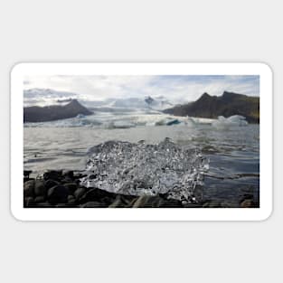 Icelandic Glacial Ice Picture Sticker